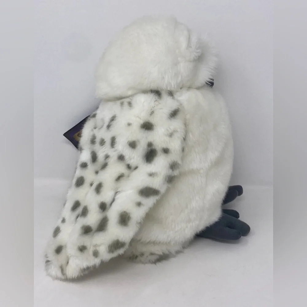 UNIVERSAL STUDIO HARRY POTTER FLUFFY WHITE PLUSH OWL PUPPET